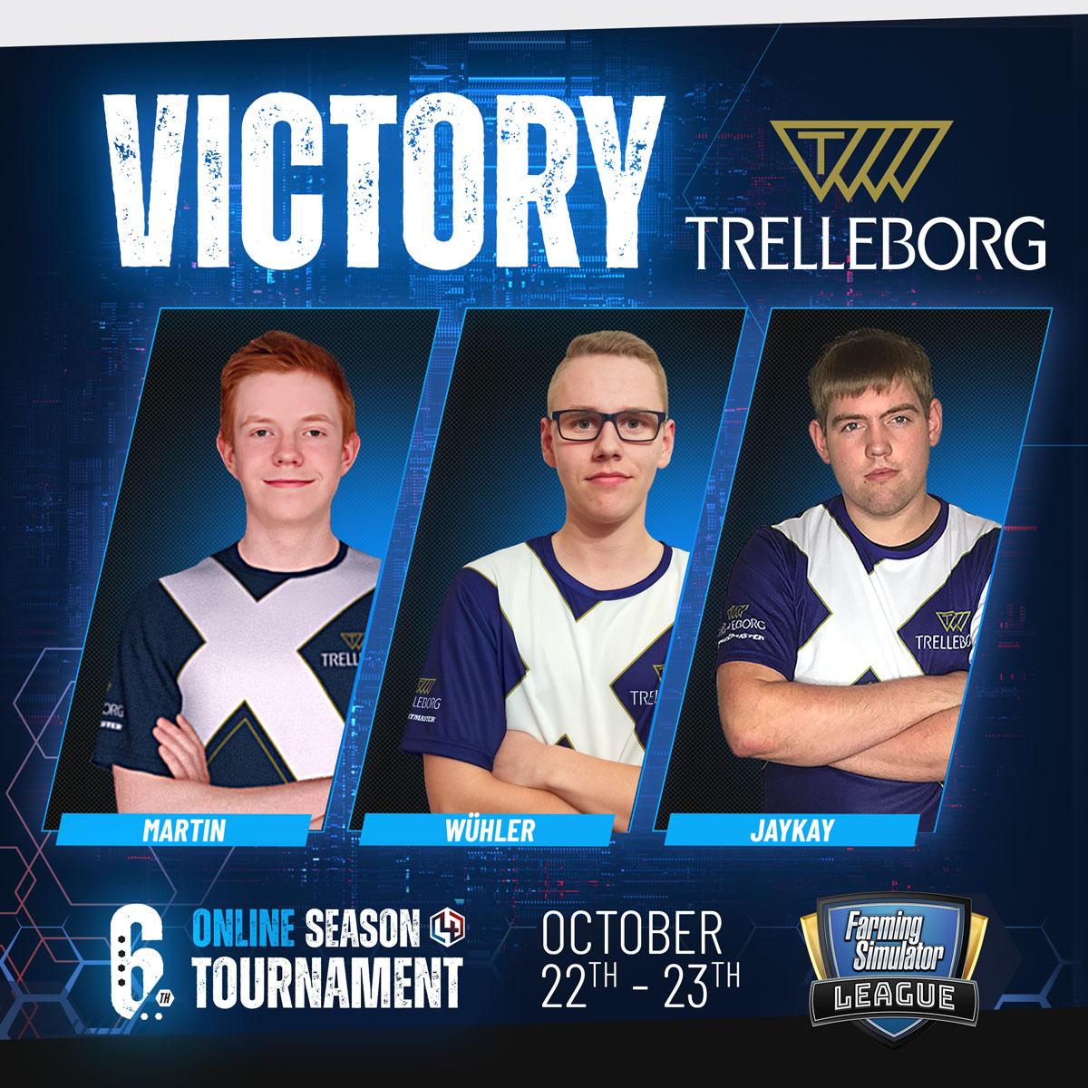 Farming Simulator League 2019 20 Trelleborg Team Starts Off Great